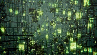 数字感空间坠落