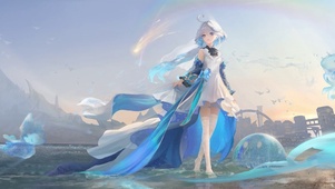 芙宁娜 海岸星光