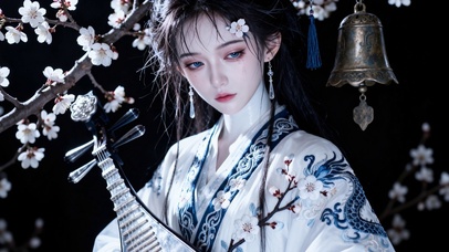 古风琵琶女