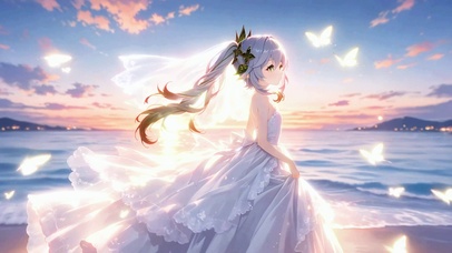 纳西妲丨风与蝶语丨