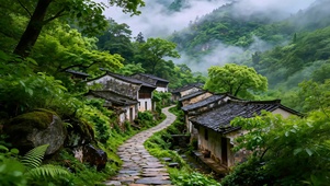 云隐古村