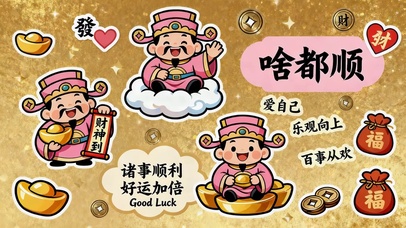 诸事顺利 好运加倍