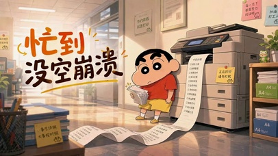 忙到没空崩溃
