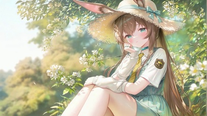 春日花树下阿米娅