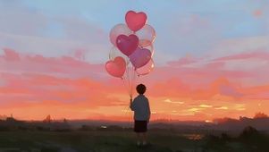 晚霞少年