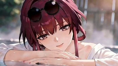 卡芙卡·温泉·清晨