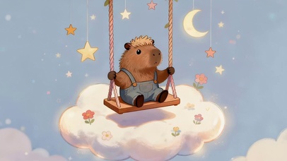 卡皮巴拉荡秋千