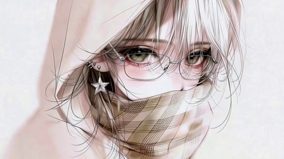 清冷禁欲斯文少女4K