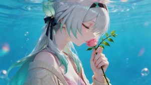 水下系列—玫瑰少女