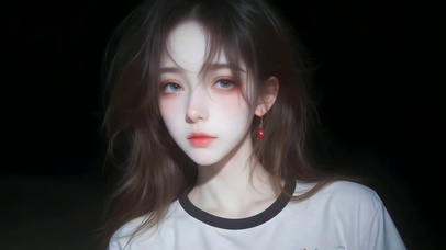 小清新治愈女孩