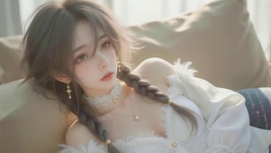 清纯治愈女孩
