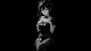 girl dark