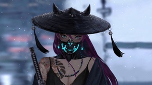 刺青女武士