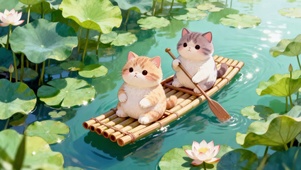 叶间漫渡