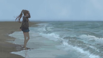 海边少女