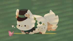 狗狗与蝴蝶