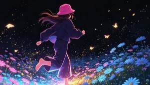 梦幻花海