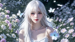 美女手势舞