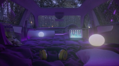 雨天房车