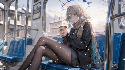 电车咖啡时光芙露德莉斯