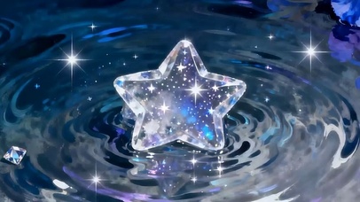 夜景水流带鱼屏