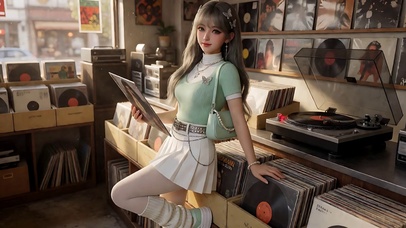 旧CD店(无缝)