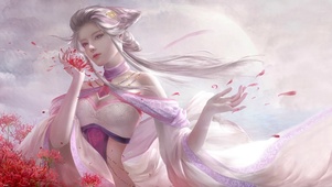 唯美古风少女