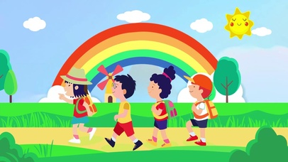 可爱卡通六一儿童节