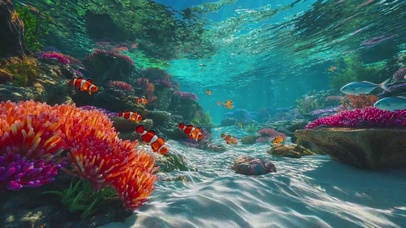 治愈海底美景