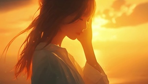 逆光女孩