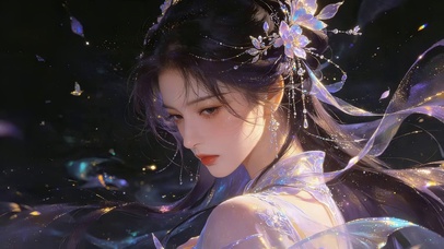 超美女孩