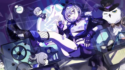 银狼-画师：啊青要努力画画