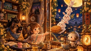 大狗狗的守护&中秋夜