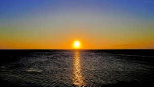 北海道日落