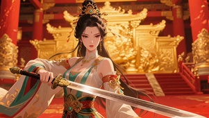 巾帼女剑