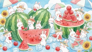 兔子们的夏日派对