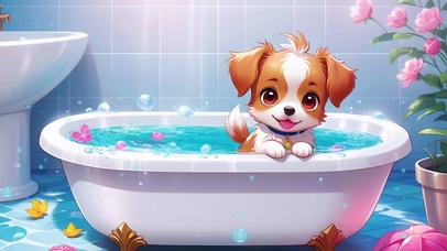 清纯可爱小萌狗