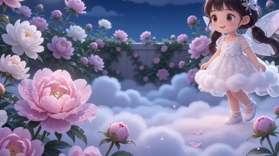 花丛中的天使宝宝