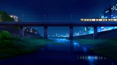 夜晚城市风景