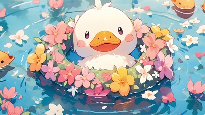 小花鸭鸭