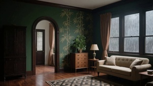 【雨景】古典简约客厅