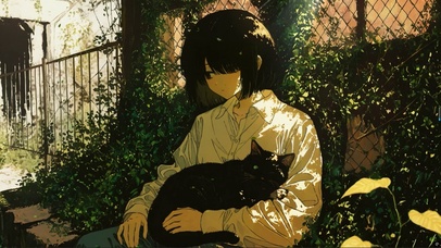 猫与女孩