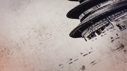 中国风水墨晕染历史文化图文片头