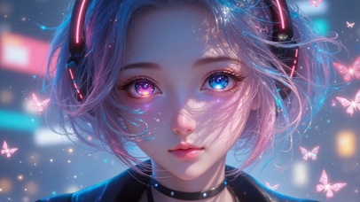 灵眸系列赛博朋克风