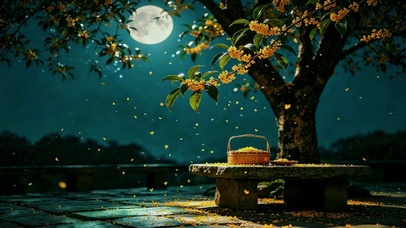 月夜桂花