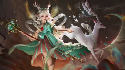 王者荣耀瑶遇见神鹿