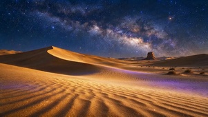 金色沙漠星河