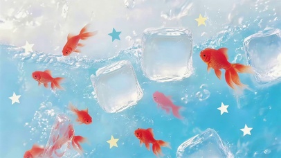 治愈水中小鱼
