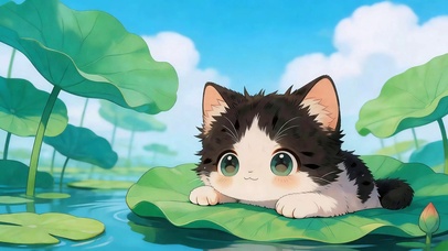 夏日猫趣