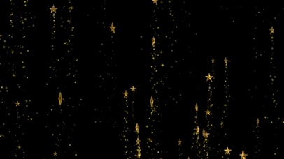 三维星星上升-夜空中最亮的星
